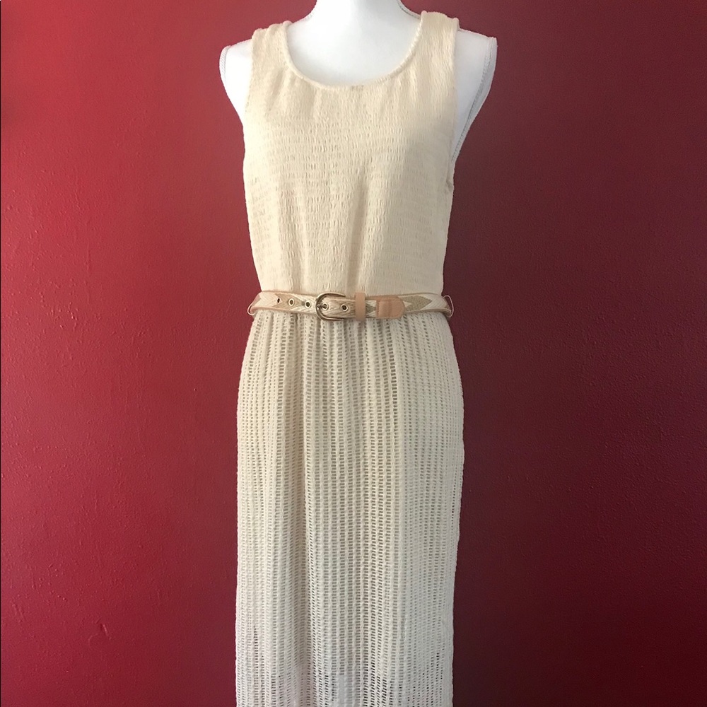 Maurices: Cream Maxi dress Sz XL